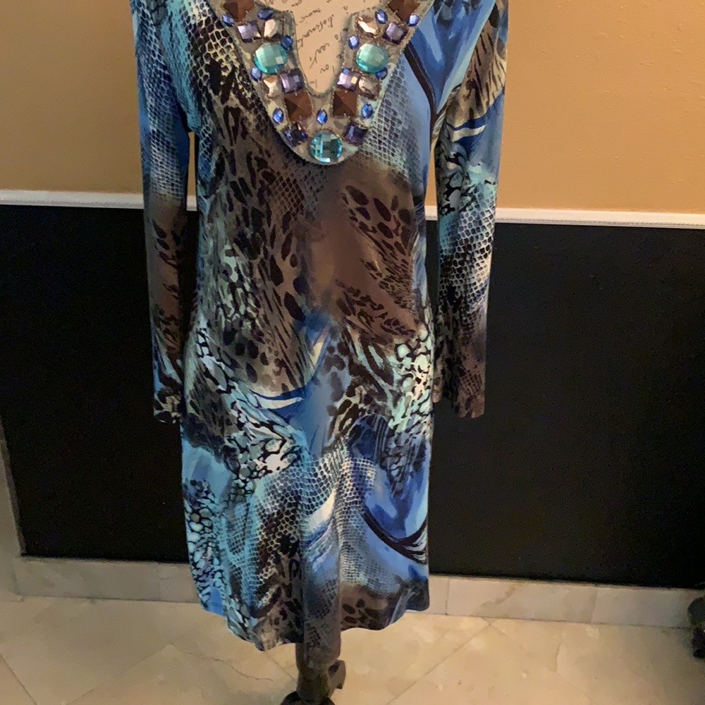 Andrea Behar Women Long Sleeve Dress